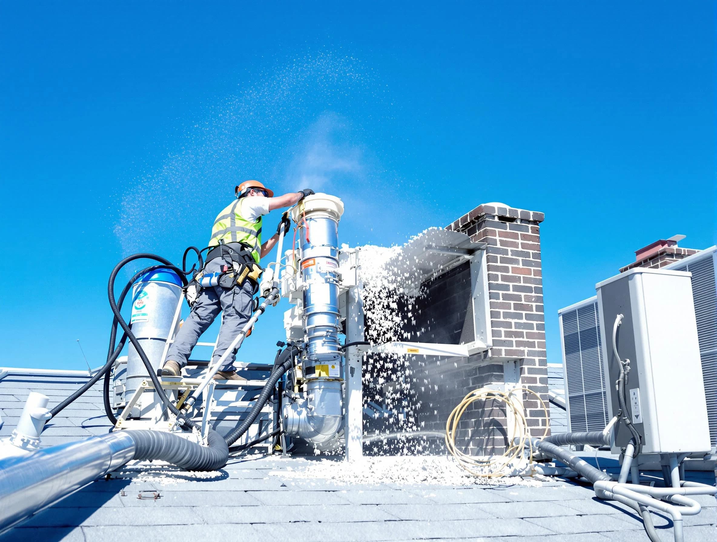 Expert roof dryer vent cleaning by Decatur Dryer Vent Cleaning in Decatur
