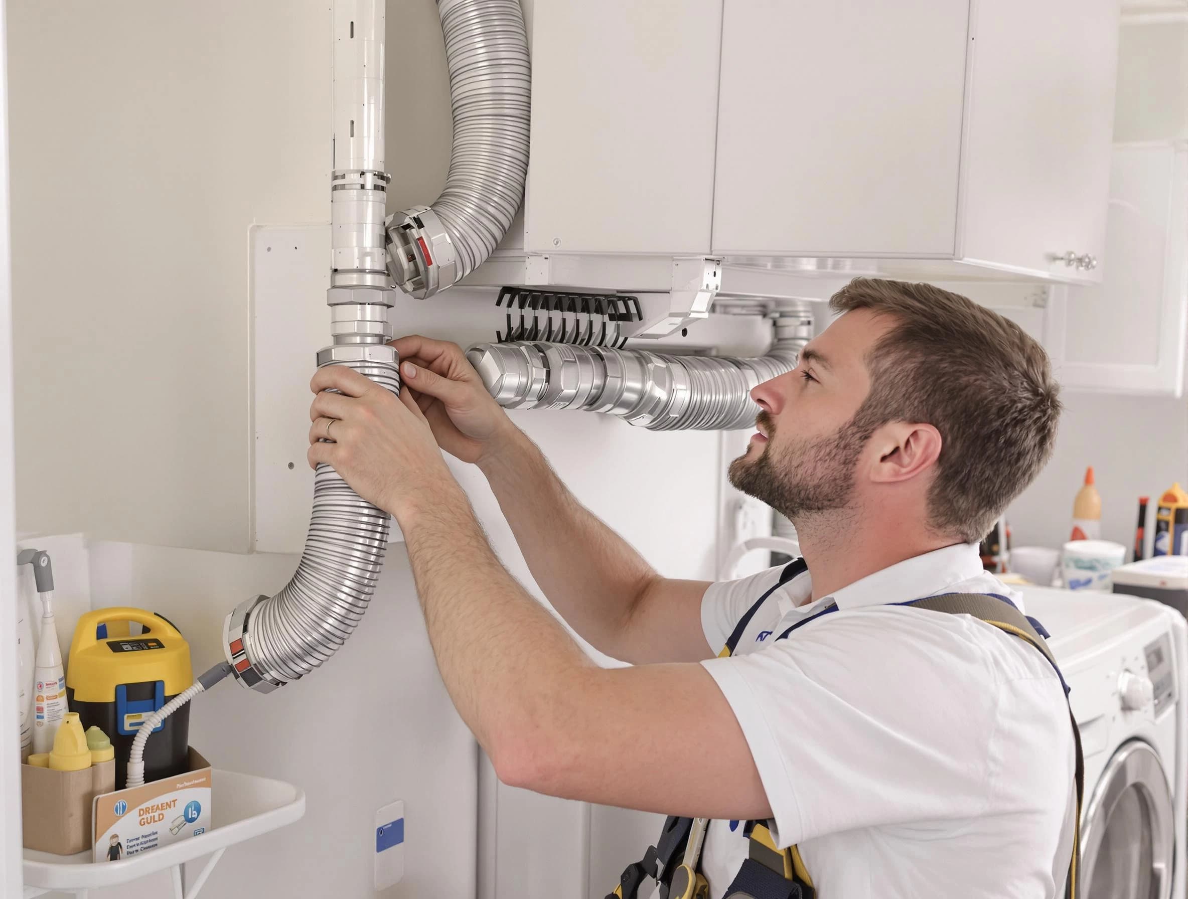 Professional dryer vent repair and installation by Decatur Dryer Vent Cleaning in Decatur