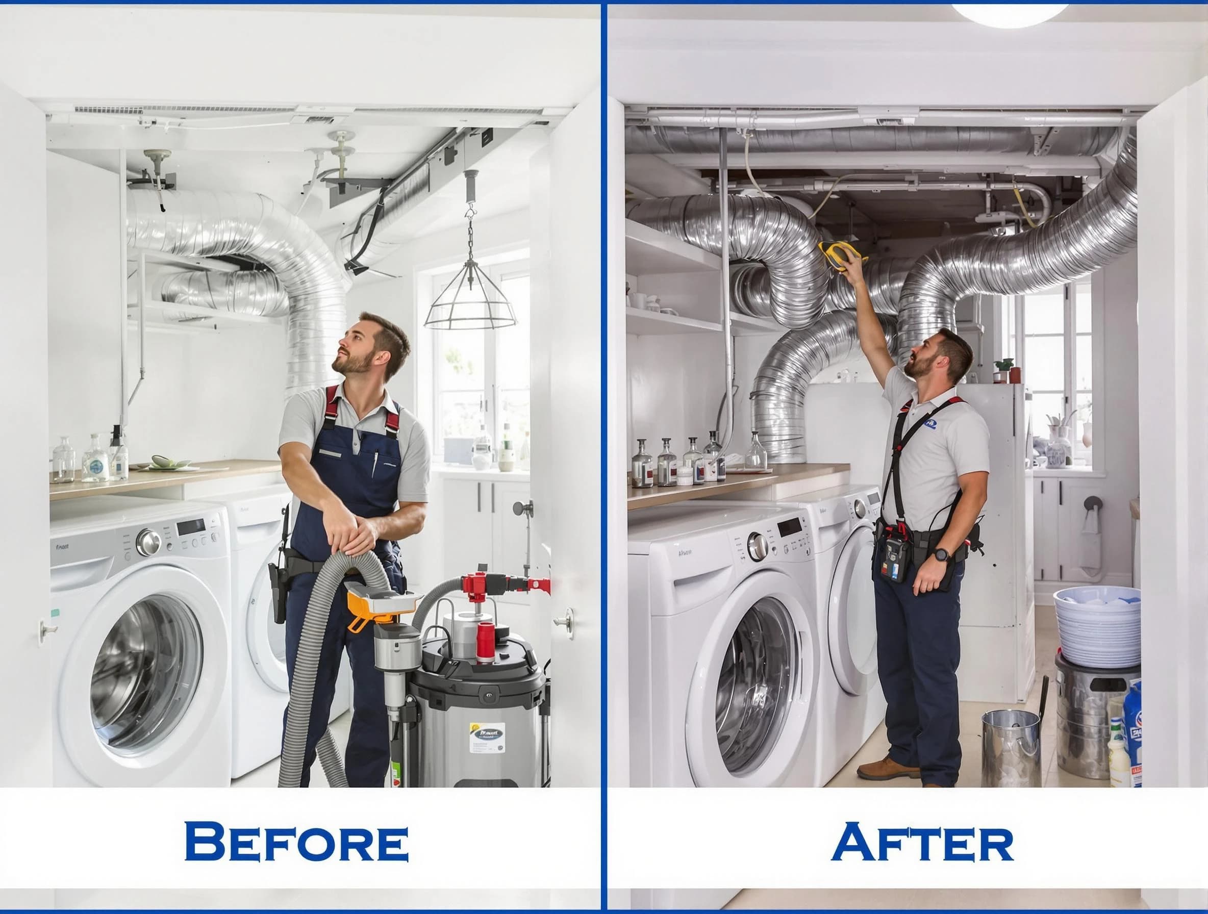 Expert gas dryer vent cleaning by Decatur Dryer Vent Cleaning in Decatur