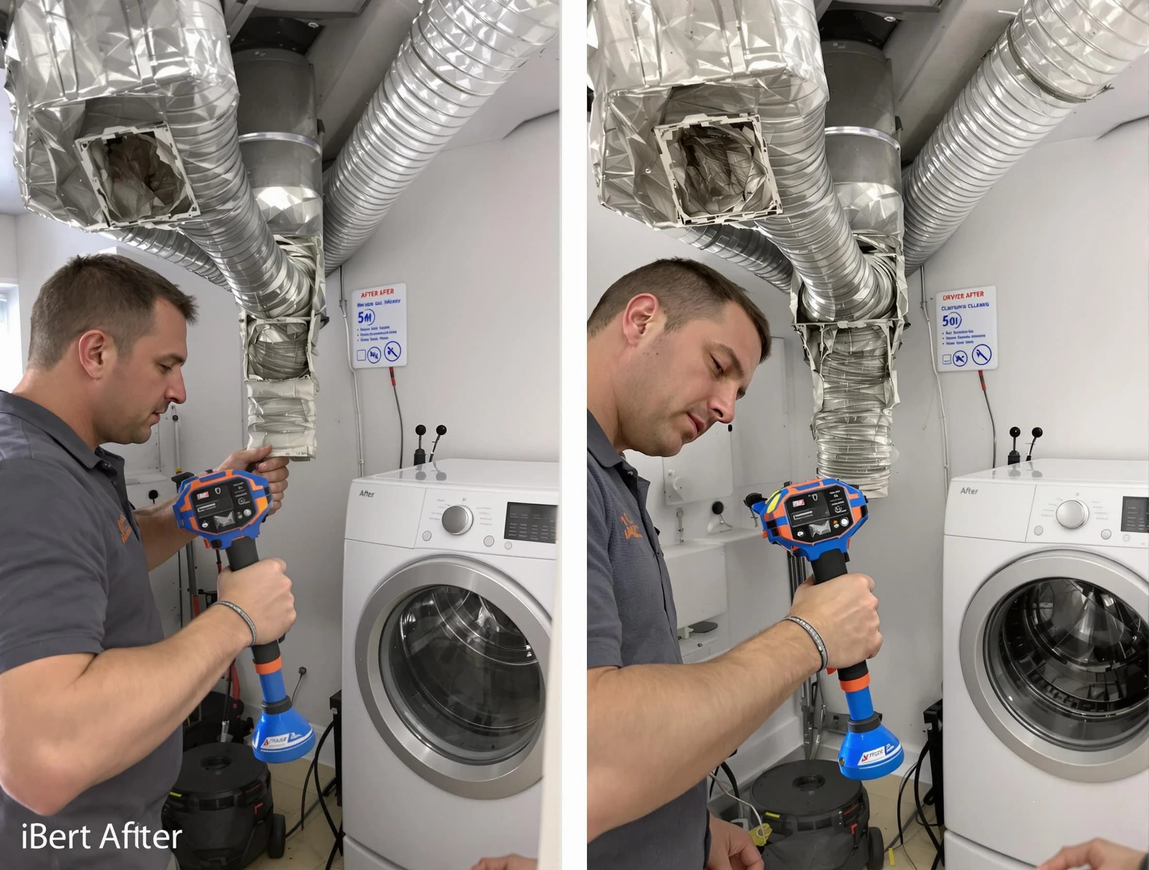 Professional clogged vent cleaning by Decatur Dryer Vent Cleaning in Decatur
