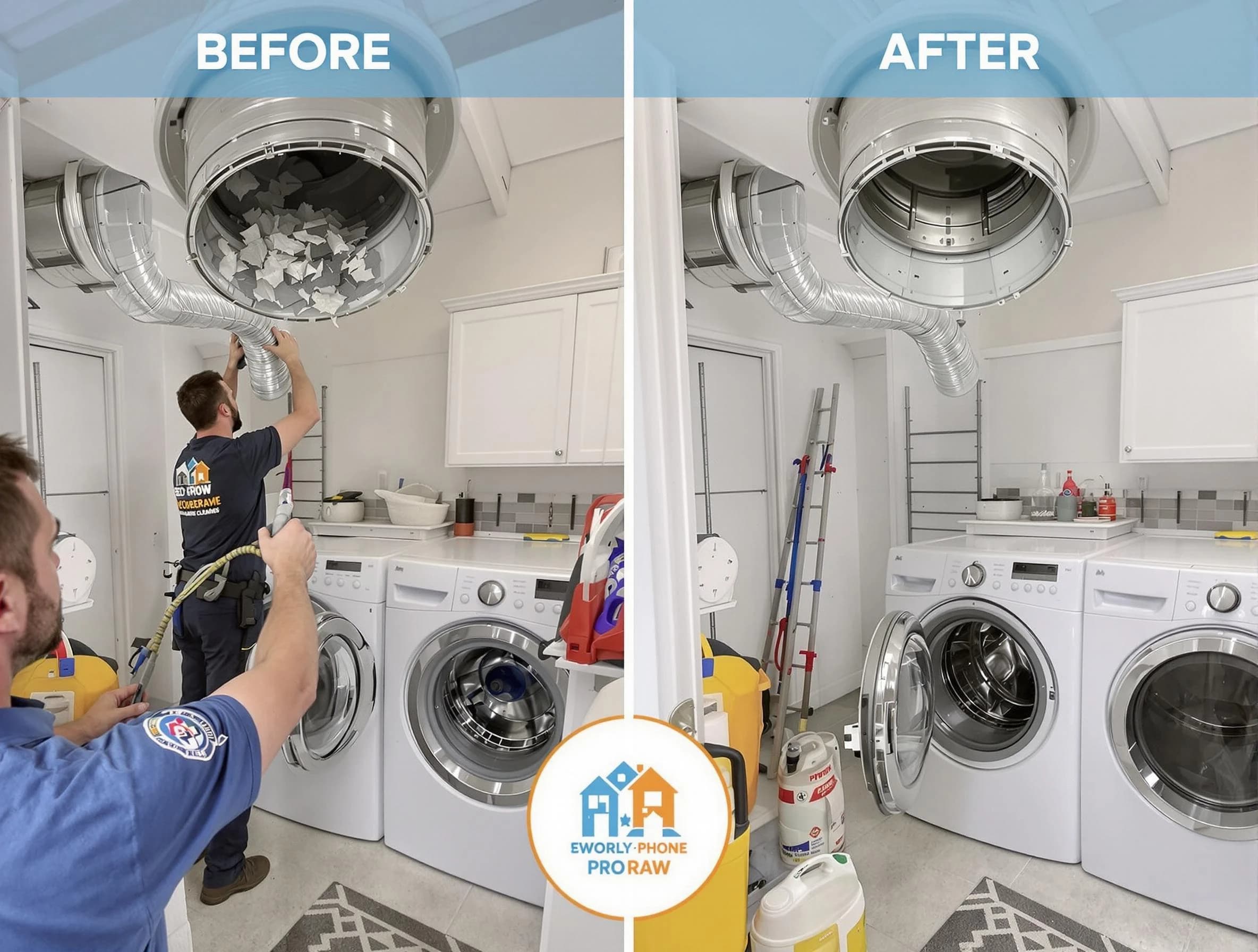 Residential dryer vent cleaning by Decatur Dryer Vent Cleaning in Decatur