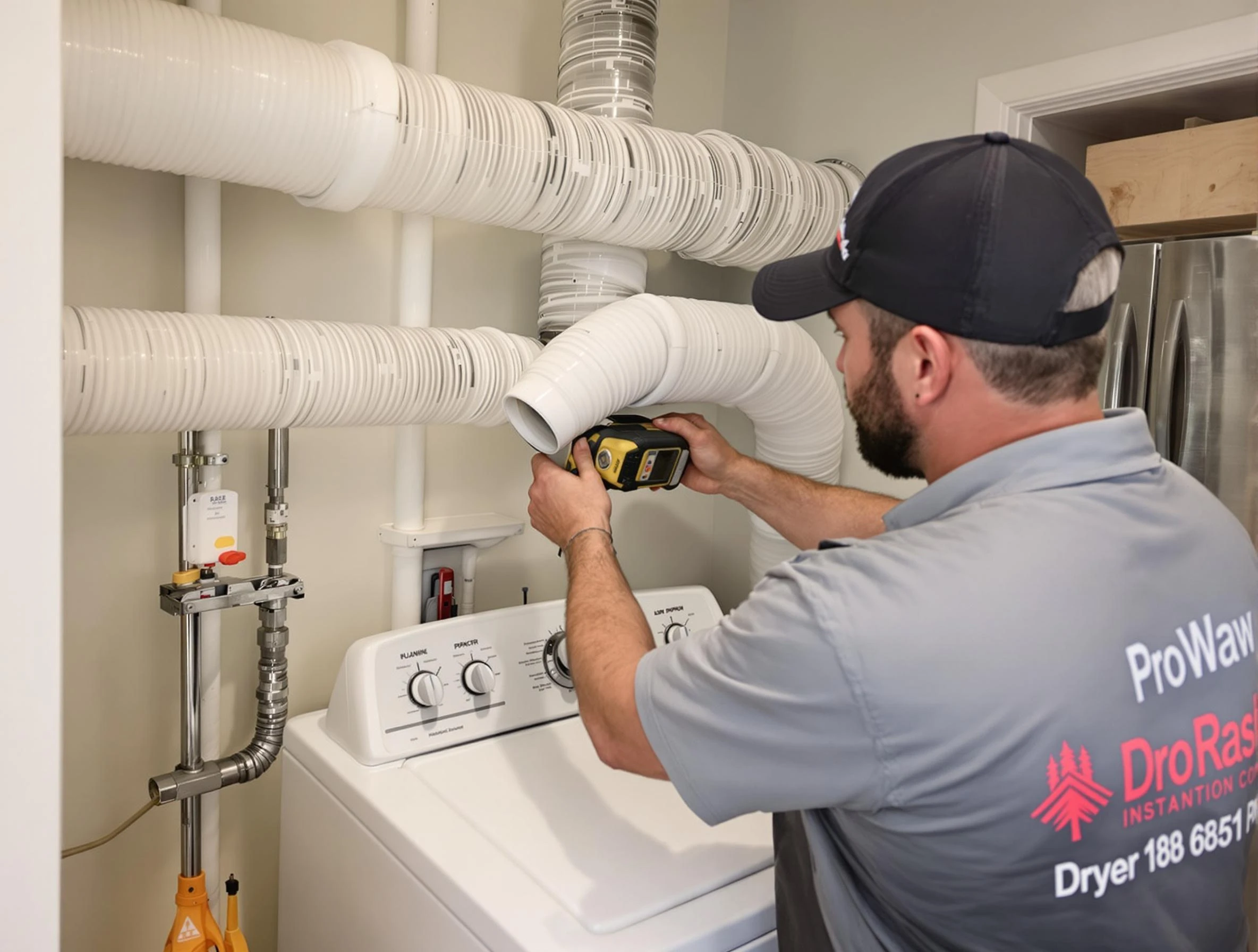 Professional dryer vent hose installation by Decatur Dryer Vent Cleaning in Decatur
