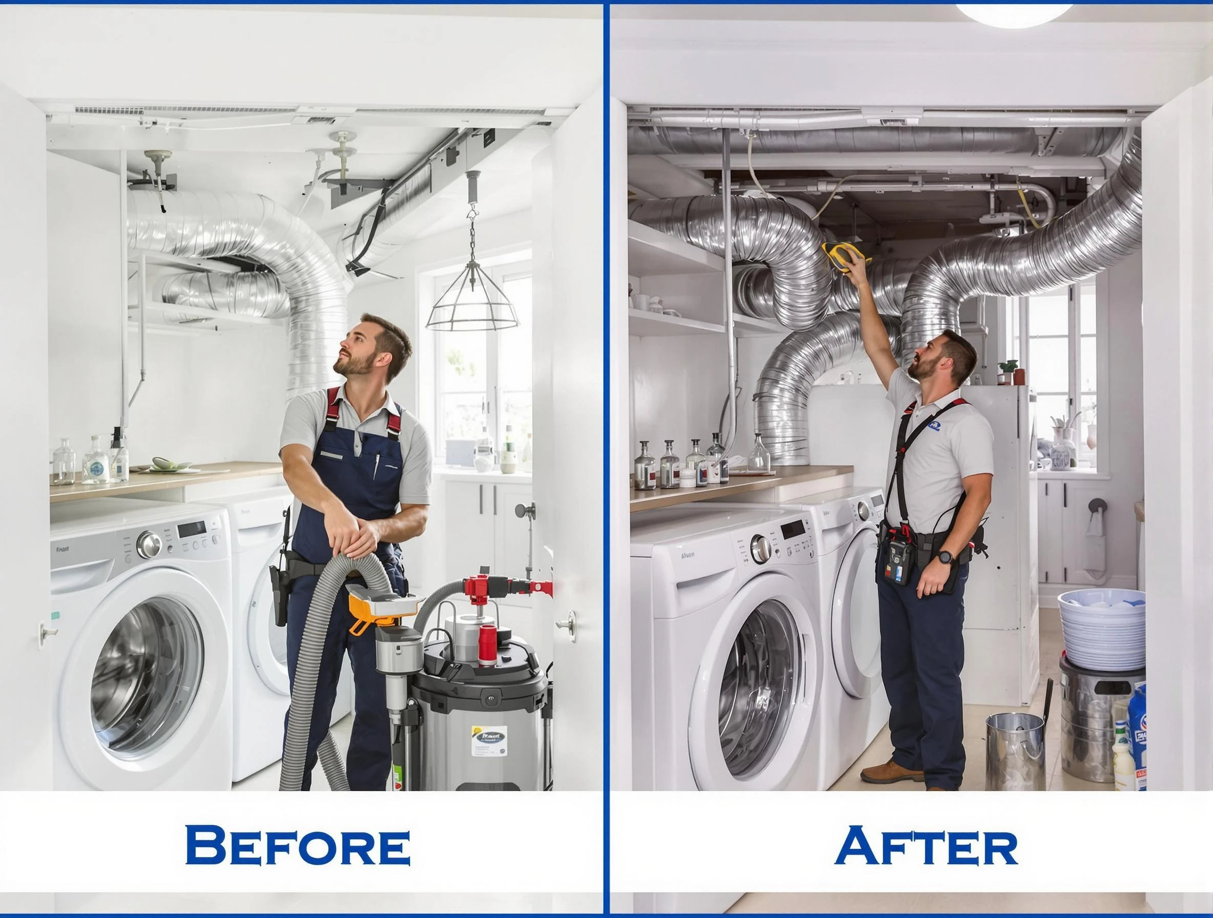 Expert gas dryer vent cleaning by Decatur Dryer Vent Cleaning in Decatur