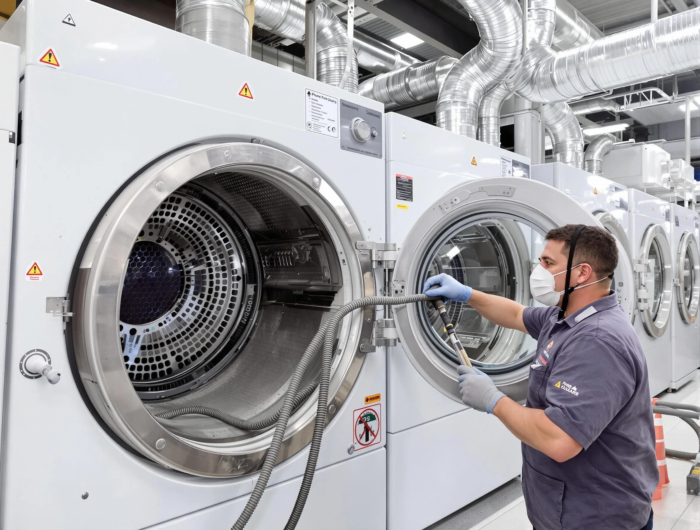 Industrial-grade dryer vent cleaning by Decatur Dryer Vent Cleaning in Decatur